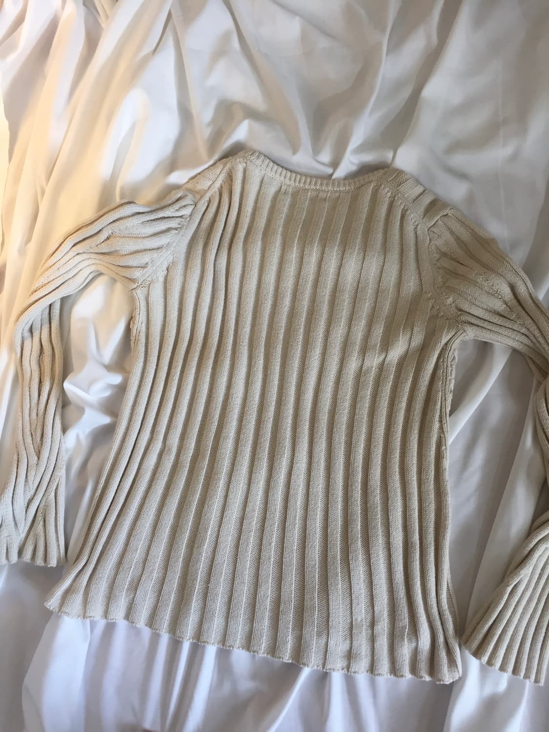 옆라인 포인트 니트 상품이미지5