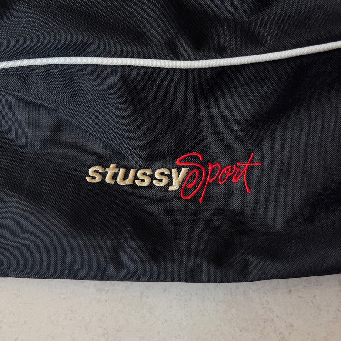 빈티지 90s Stussy Sport 드로우스트링백 상품이미지5
