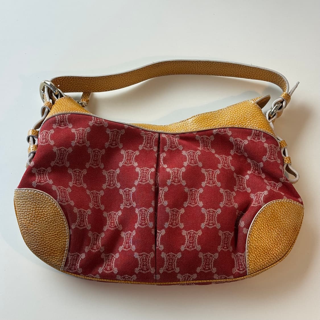 셀린느 트리옹프 자카드 호보백 숄더백 (OS) 상품이미지4