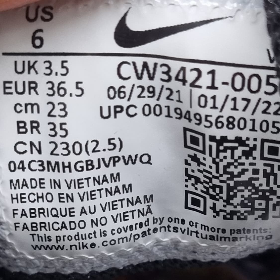 나이키 줌 윈플로8 여성운동화230  상품이미지6