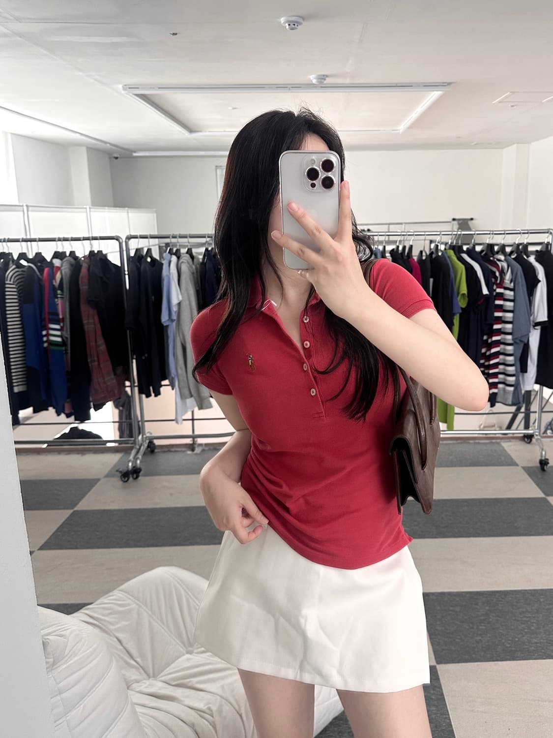 랄프로렌 5버튼 멀티포니 카라 티셔츠  상품이미지3