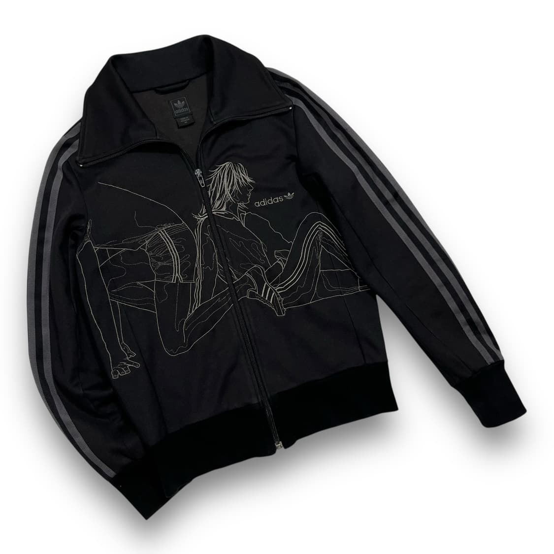 Adidas y2k Shaggy Cut Dark Track Top 상품이미지2