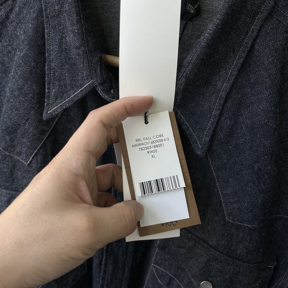14915 - RRL 웨스턴 데님 셔츠 상품이미지8