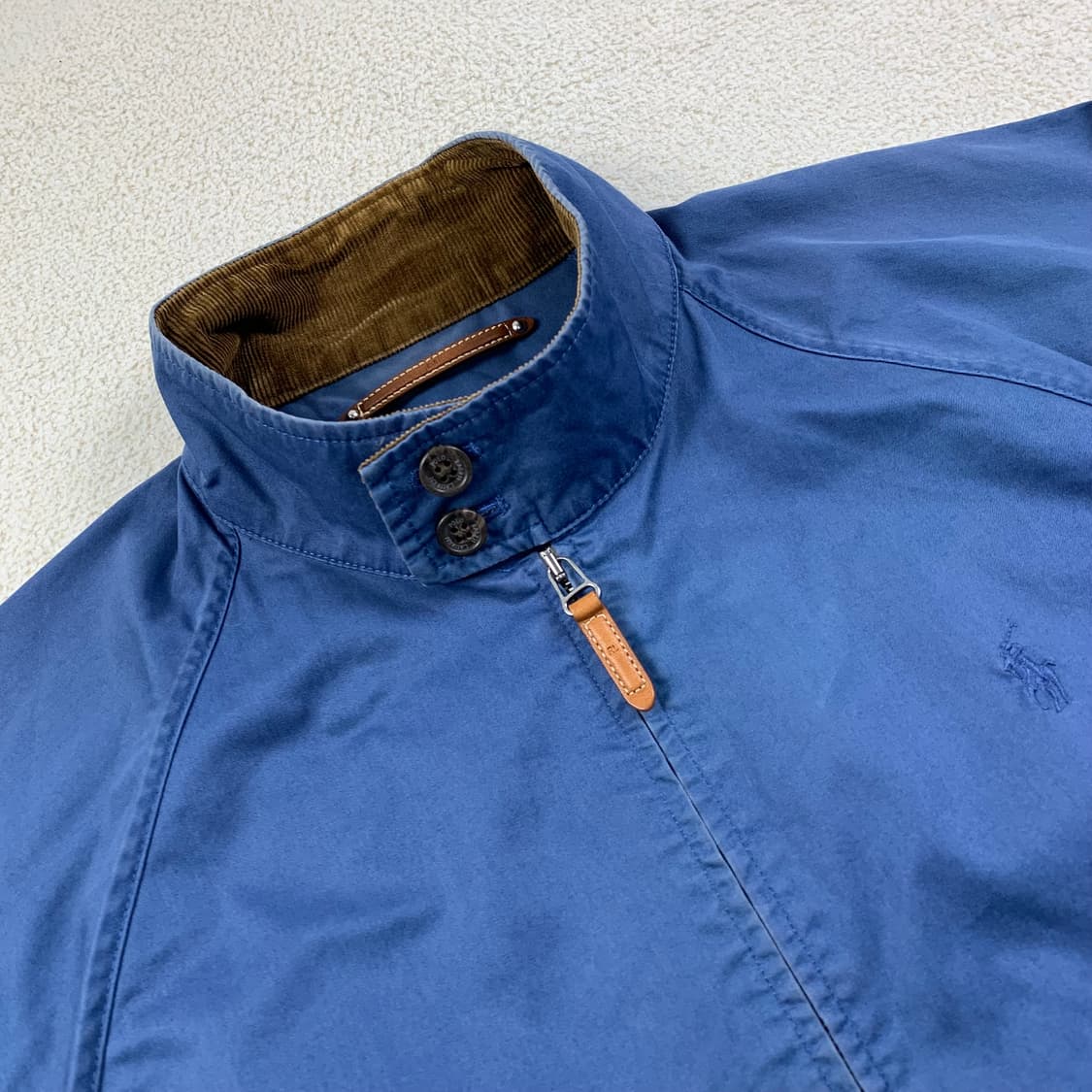 00‘s 폴로 랄프로렌 포니로고 코듀로이 카라 바라쿠타 헤링턴 자켓 상품이미지2