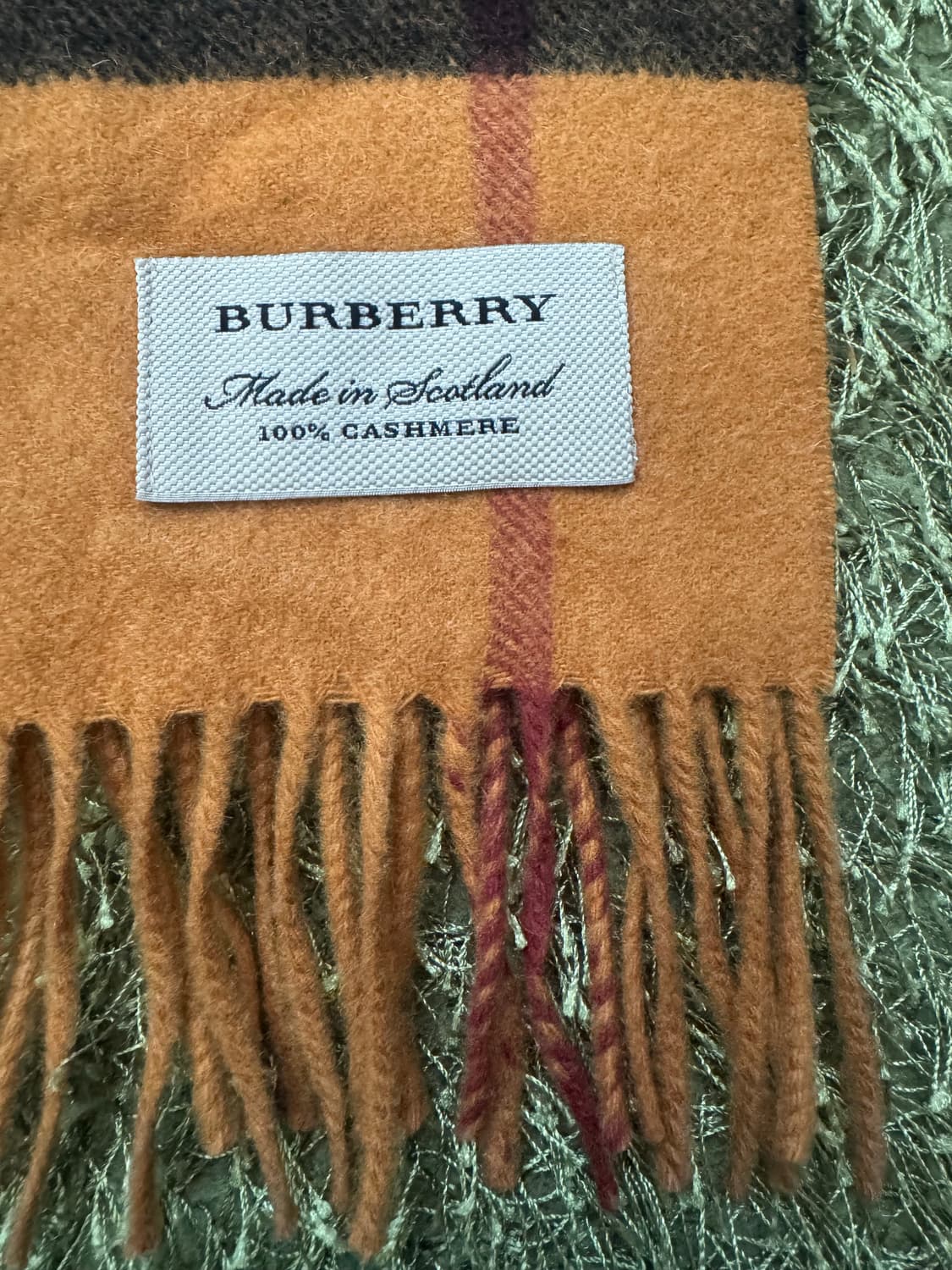 정품 버버리 머플러 목도리 새것 상품이미지2