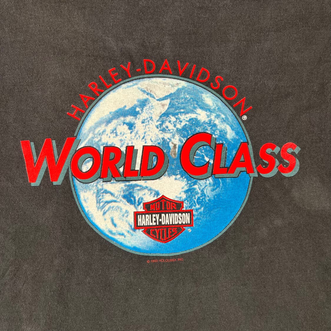 빈티지 할리데이비슨 월드클래스 반팔티 상품이미지6