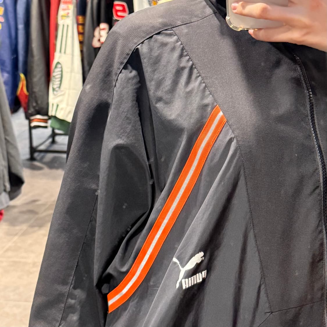 [NO.9] Puma TFS 우븐 자켓 상품이미지4