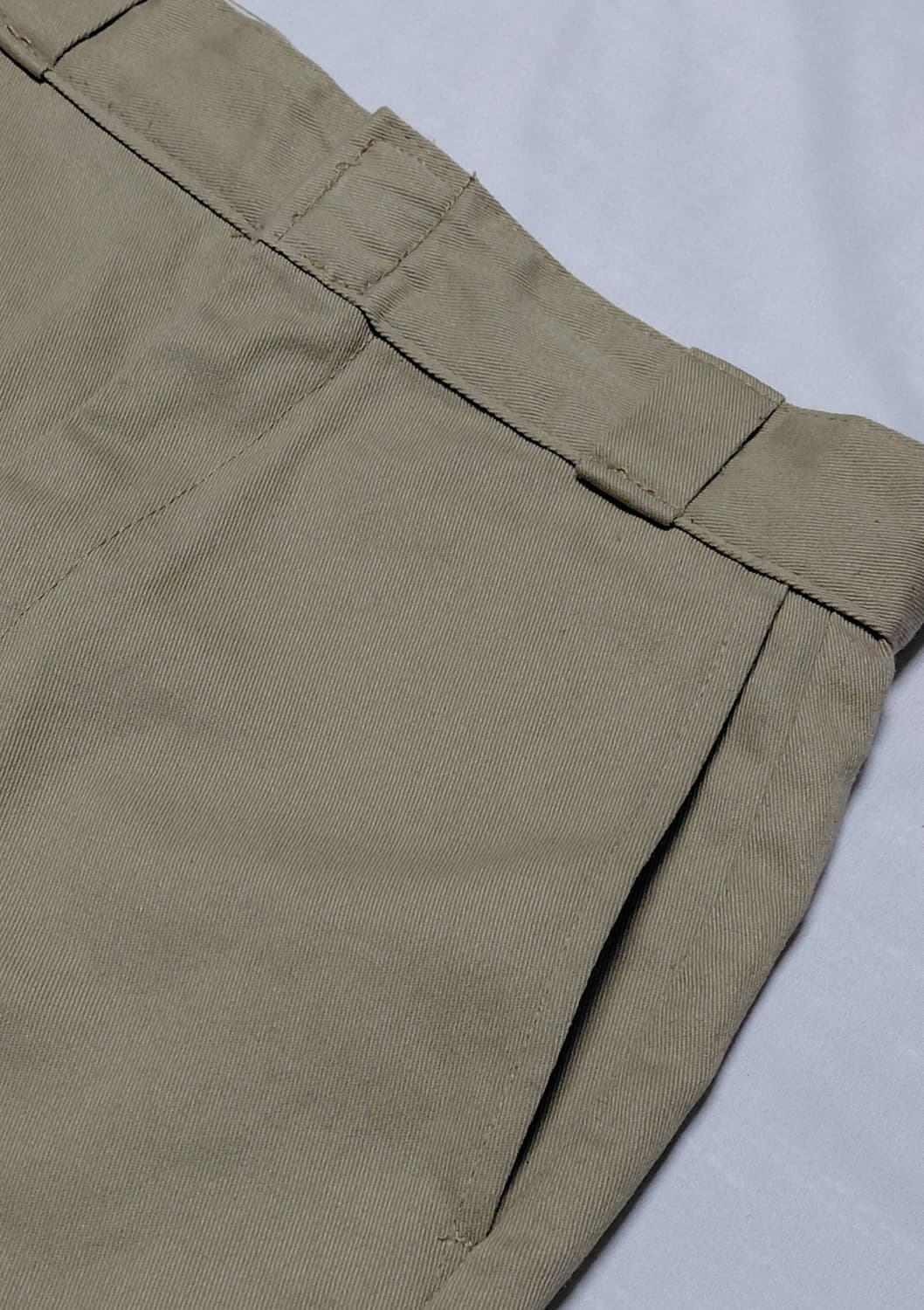 디키즈(Dickies) 874 리메이크 워크 미니스커트 (베이지) 상품이미지2