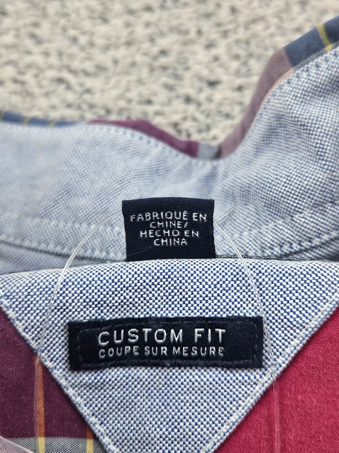 타미힐피거 체크 하프 반팔 셔츠 크롭커스텀 ( 2XL ) / 11912 상품이미지8