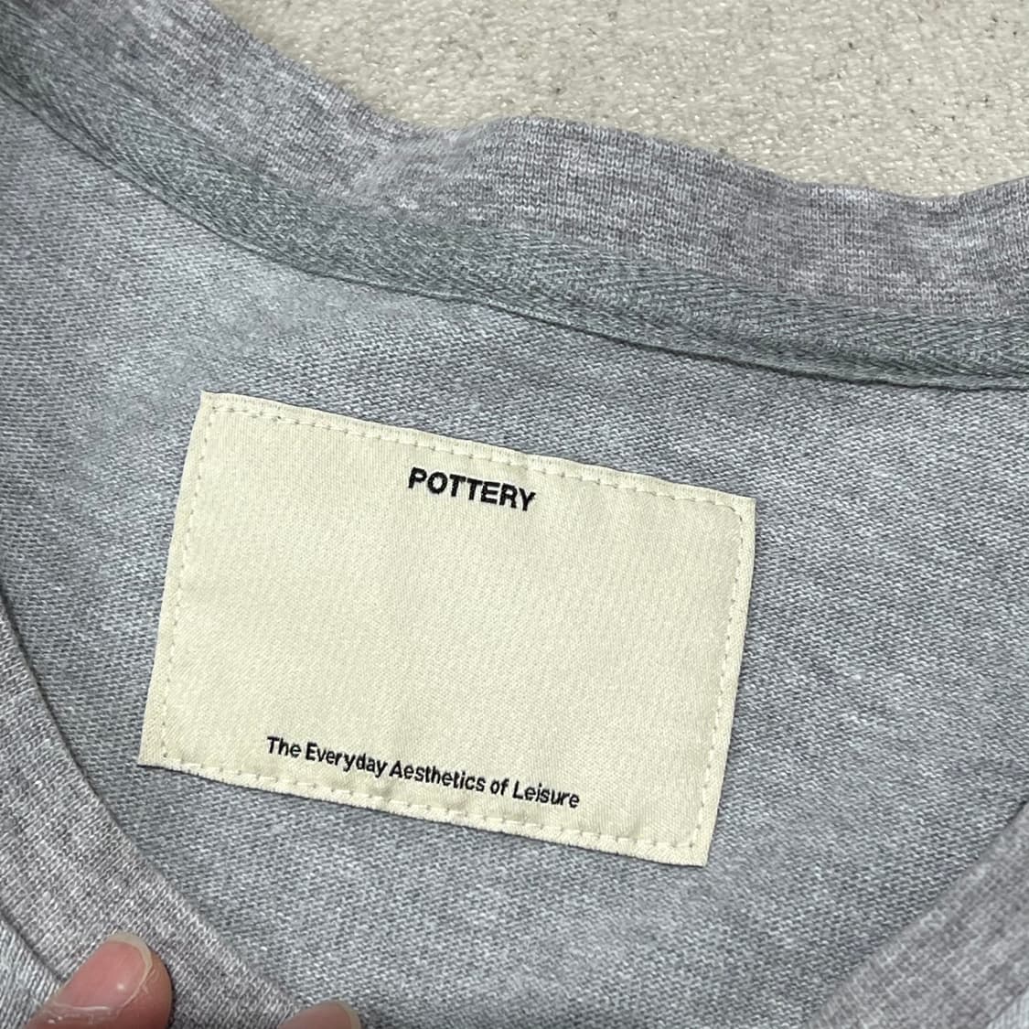 포터리 베이직반팔티 s10369 상품이미지5