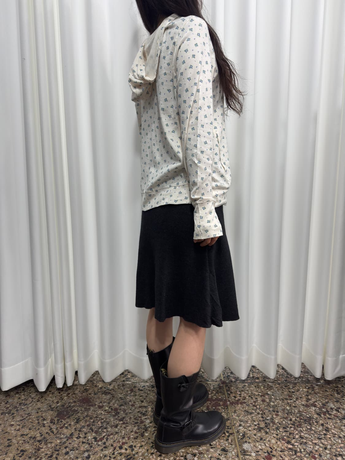 wool midi skirt 상품이미지4