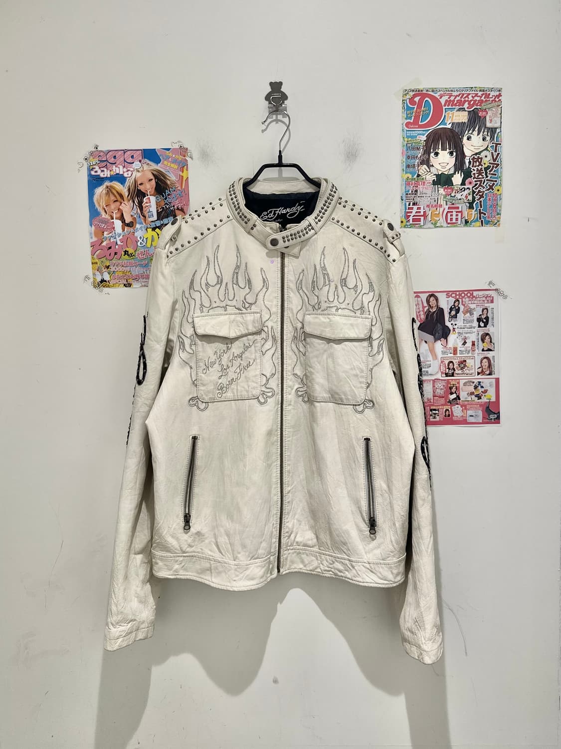 Ed Hardy White Ladder Jacket 상품이미지2