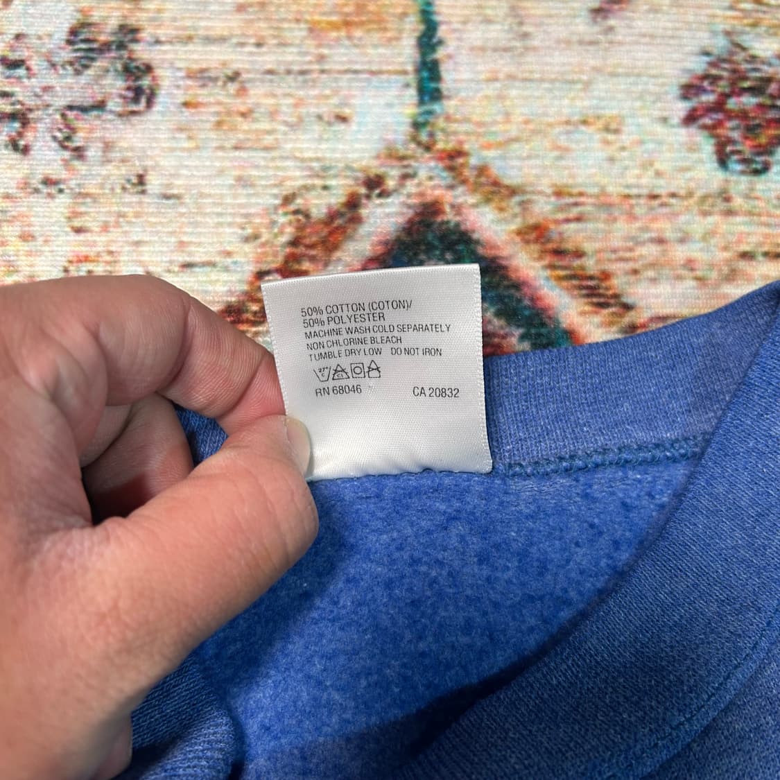 [M] 90s Tultex 프린팅 기모 스웻셔츠 상품이미지7