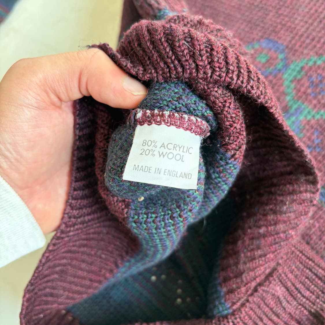 90s Peter Gribby 빈티지 스웨터 니트 M 상품이미지6