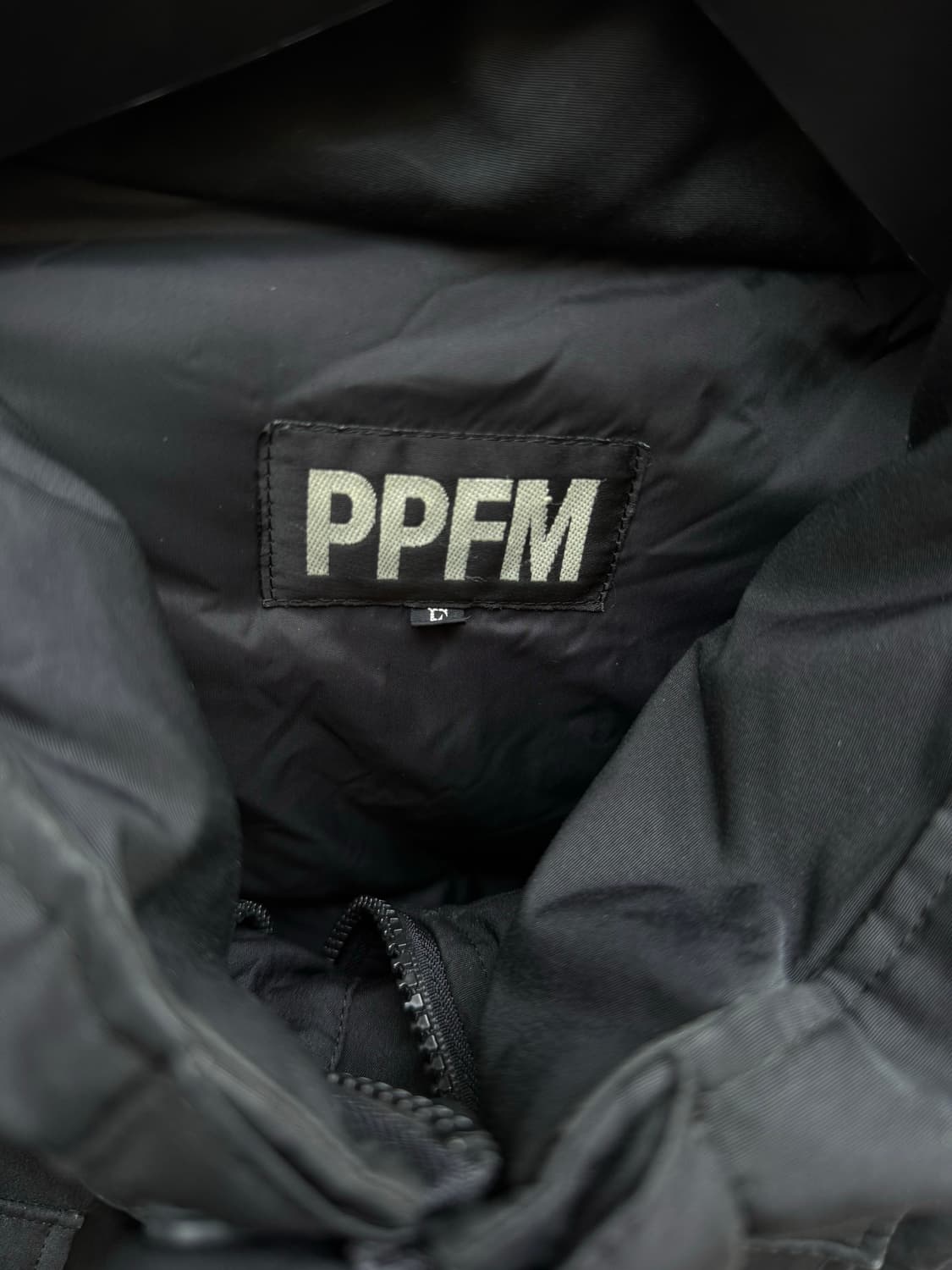 ppfm 밀리터리 비대칭 포켓 다운 패딩 자켓 상품이미지6