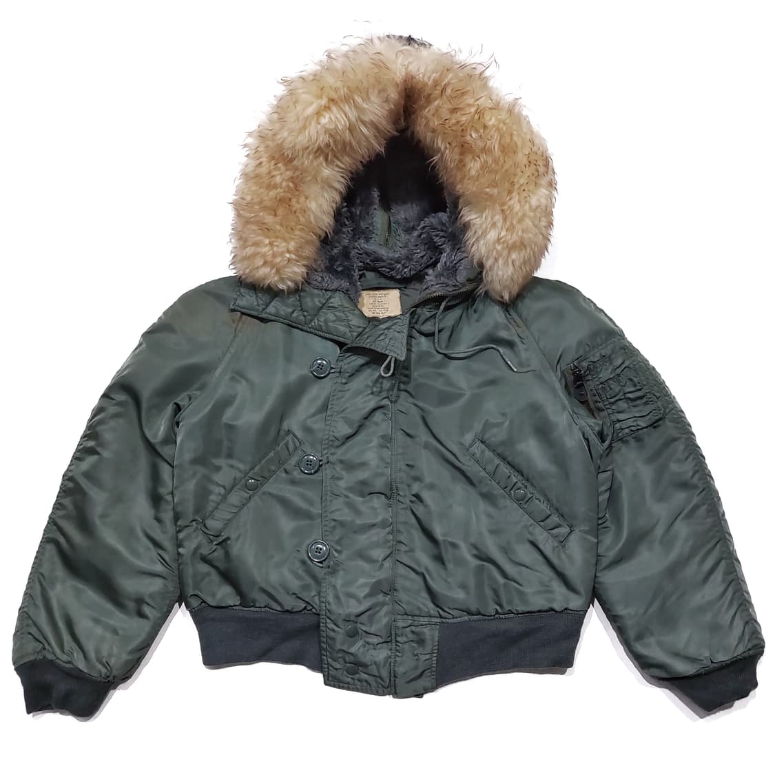 미군 n2b 60s 울파일 플라이트 자켓 m (100~105) 상품이미지1