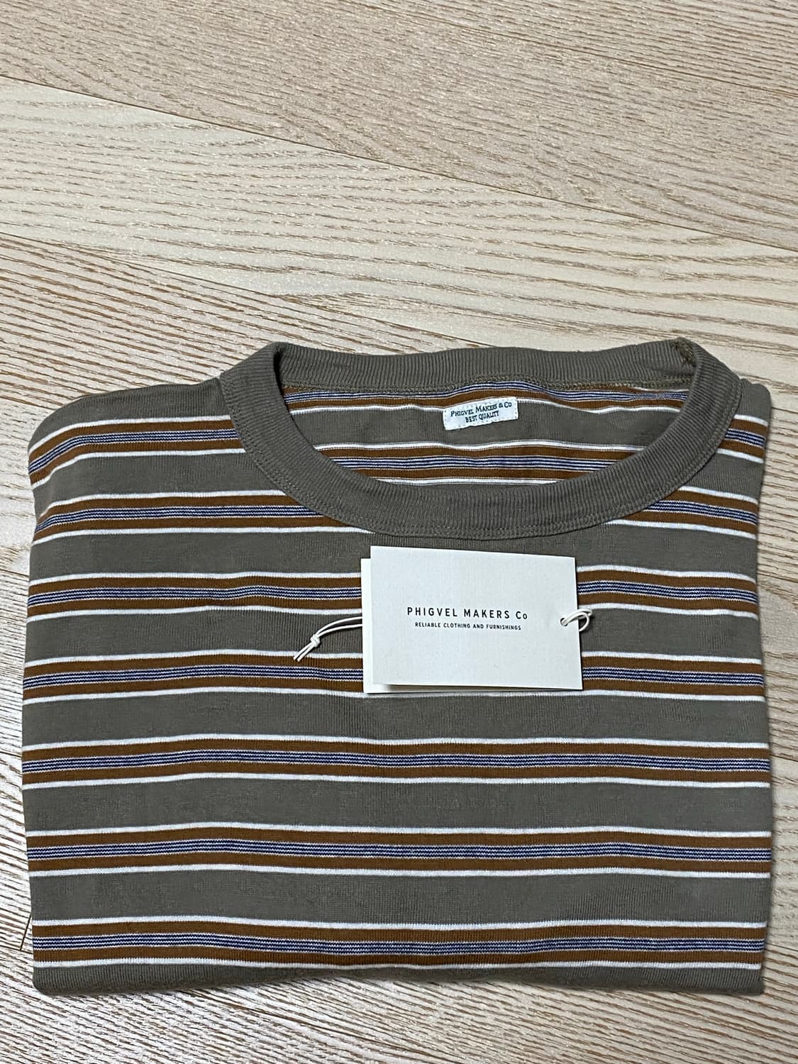 [4] phigvel 피그벨 보더 롱슬리브 상품이미지3