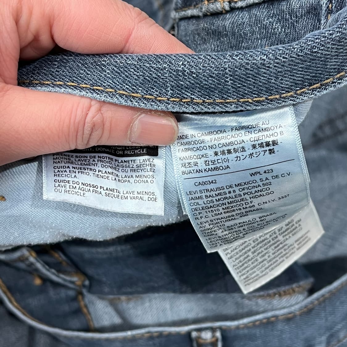 리바이스 569 블랭크탭 데님팬츠 s09387 상품이미지6