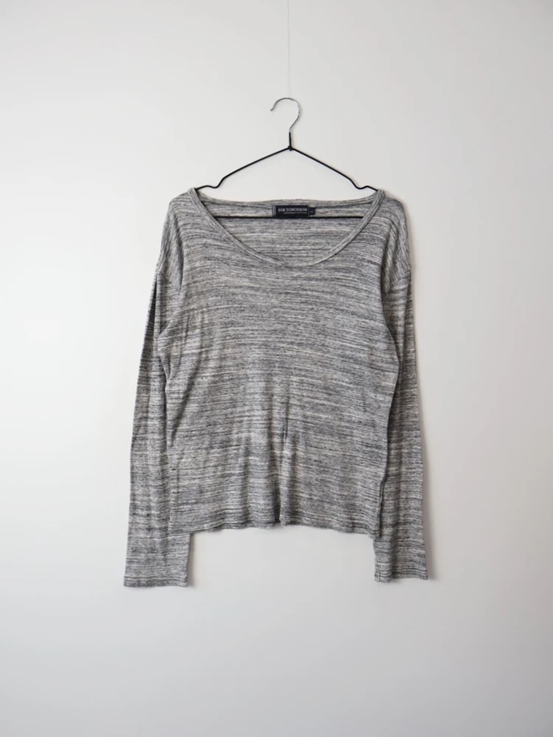 For Tomorrow Slub Long Sleeve 상품이미지3