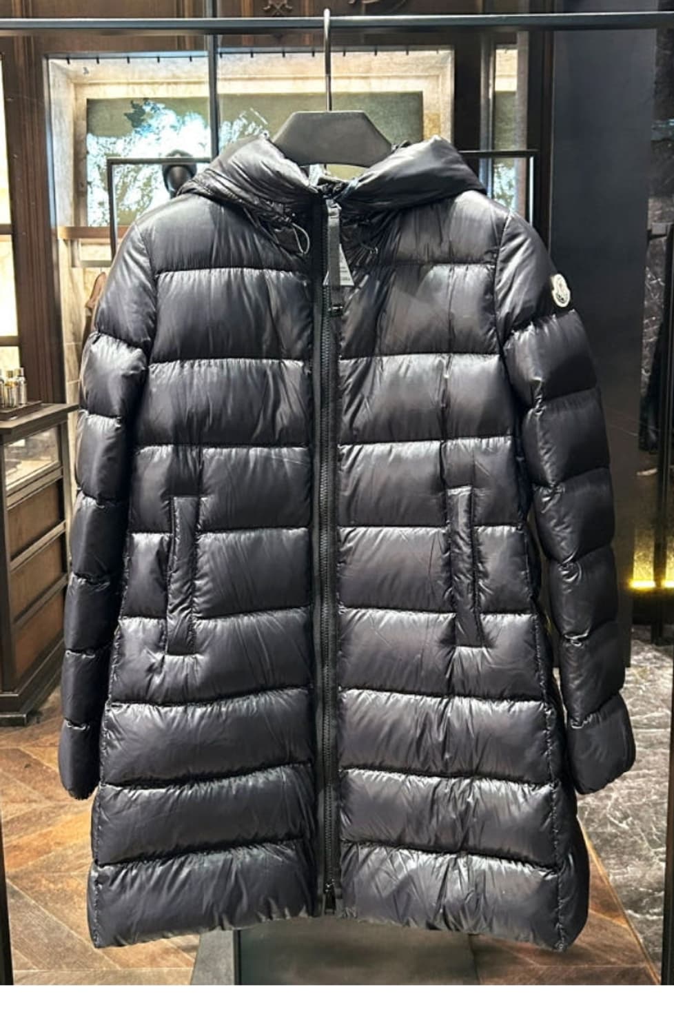 몽클레어 블랙 패딩 suyen xs  상품이미지3