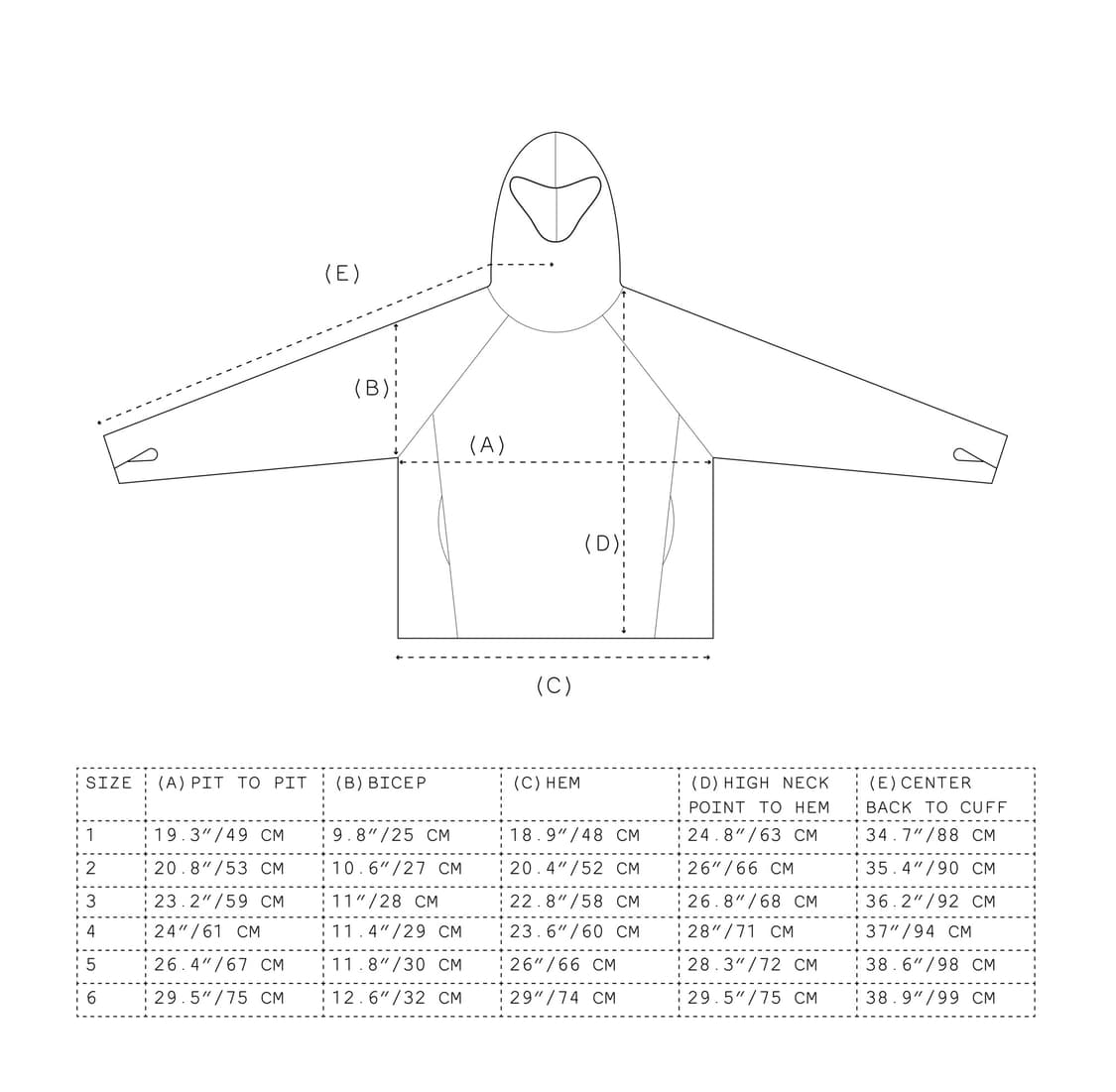 gnuhr / wool shag hoodie / size 3 상품이미지4