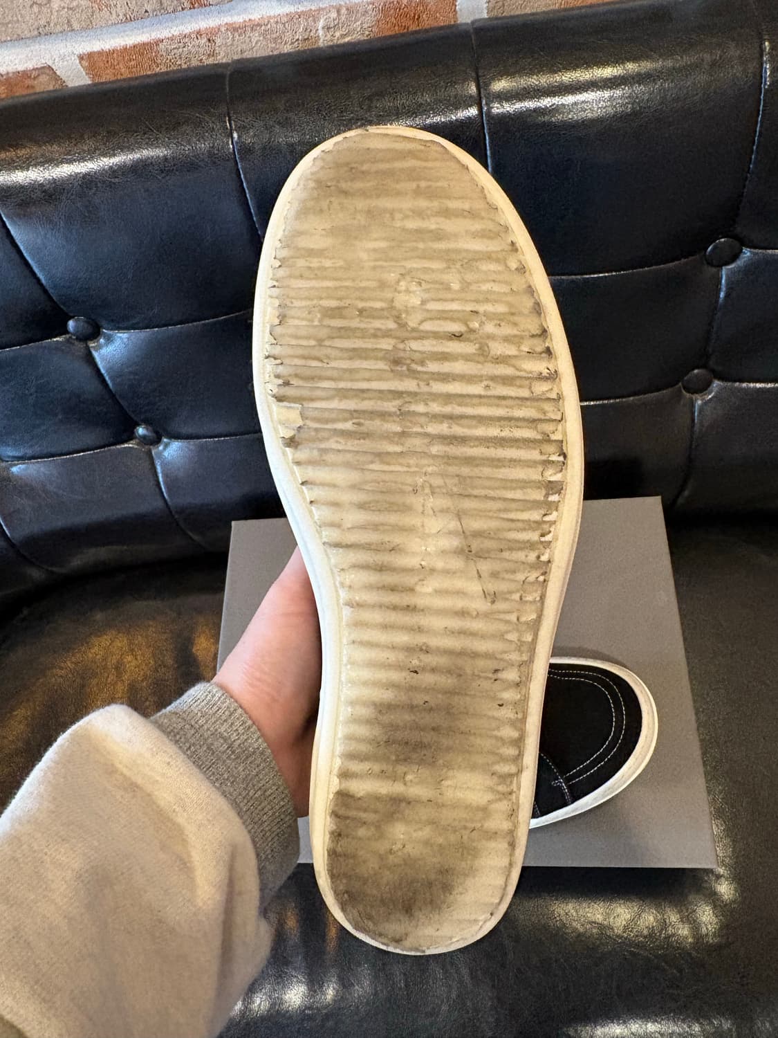 릭오웬스 스웨이드 스니커즈 (릭반스) 상품이미지6