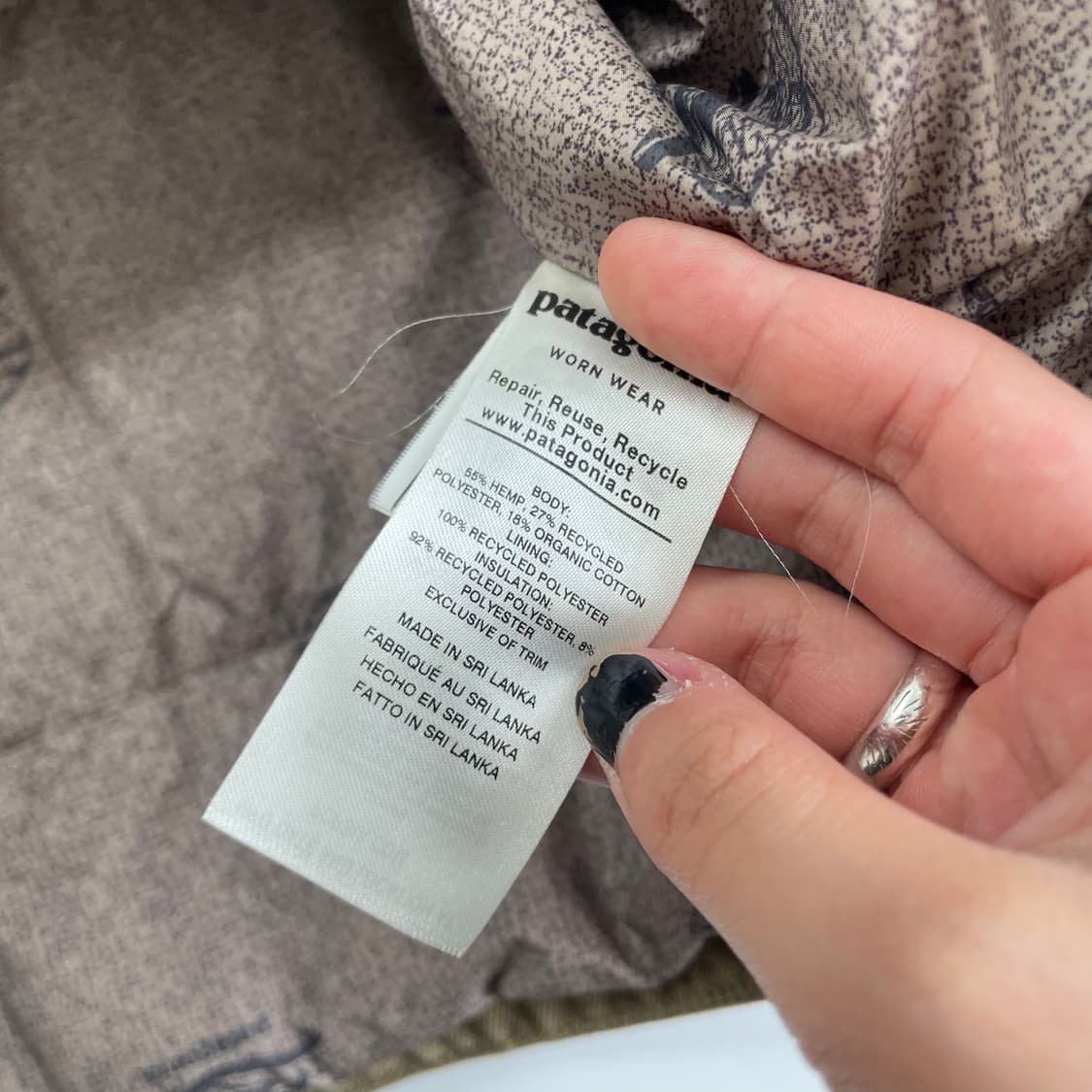 Patagonia  파타고니아 아이언 포지 햄프 캔버스 자켓 상품이미지8