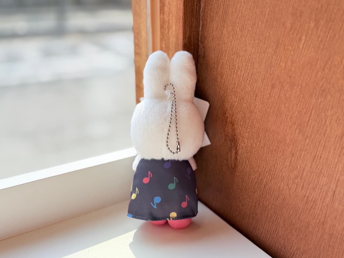 일본 세키구치 뮤직&미피 miffy 마스코트 키링 상품이미지3