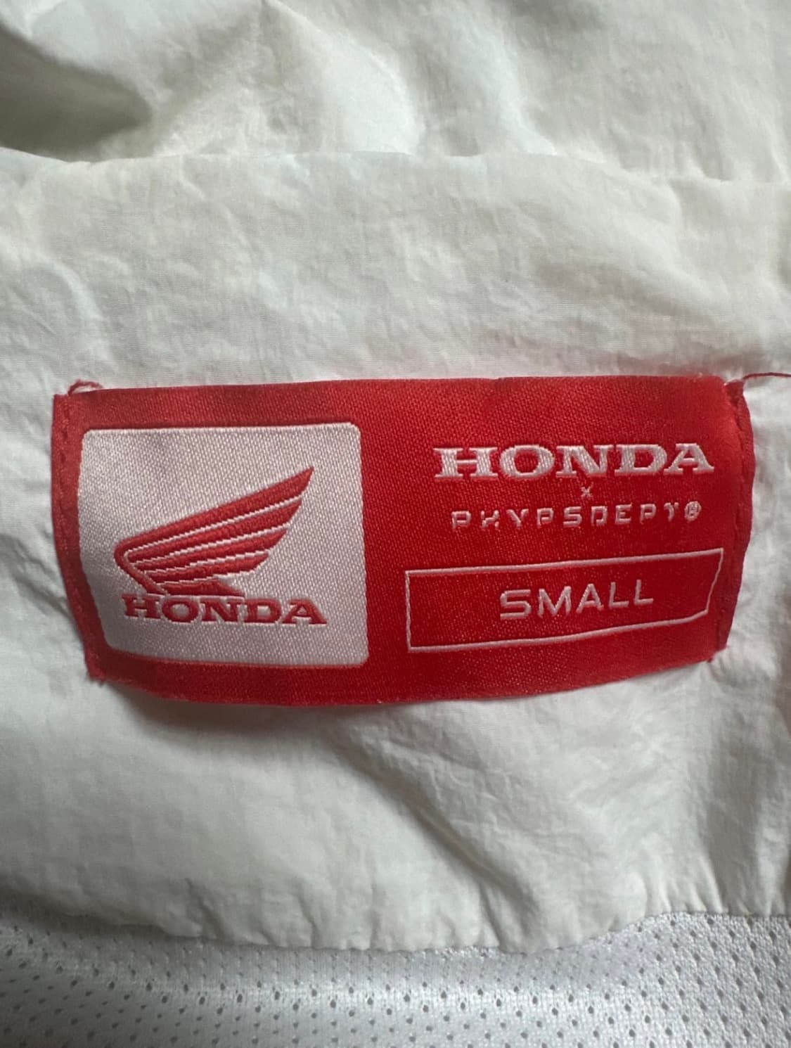 혼다 트랙 지퍼 업 자켓 화이트 상품이미지2