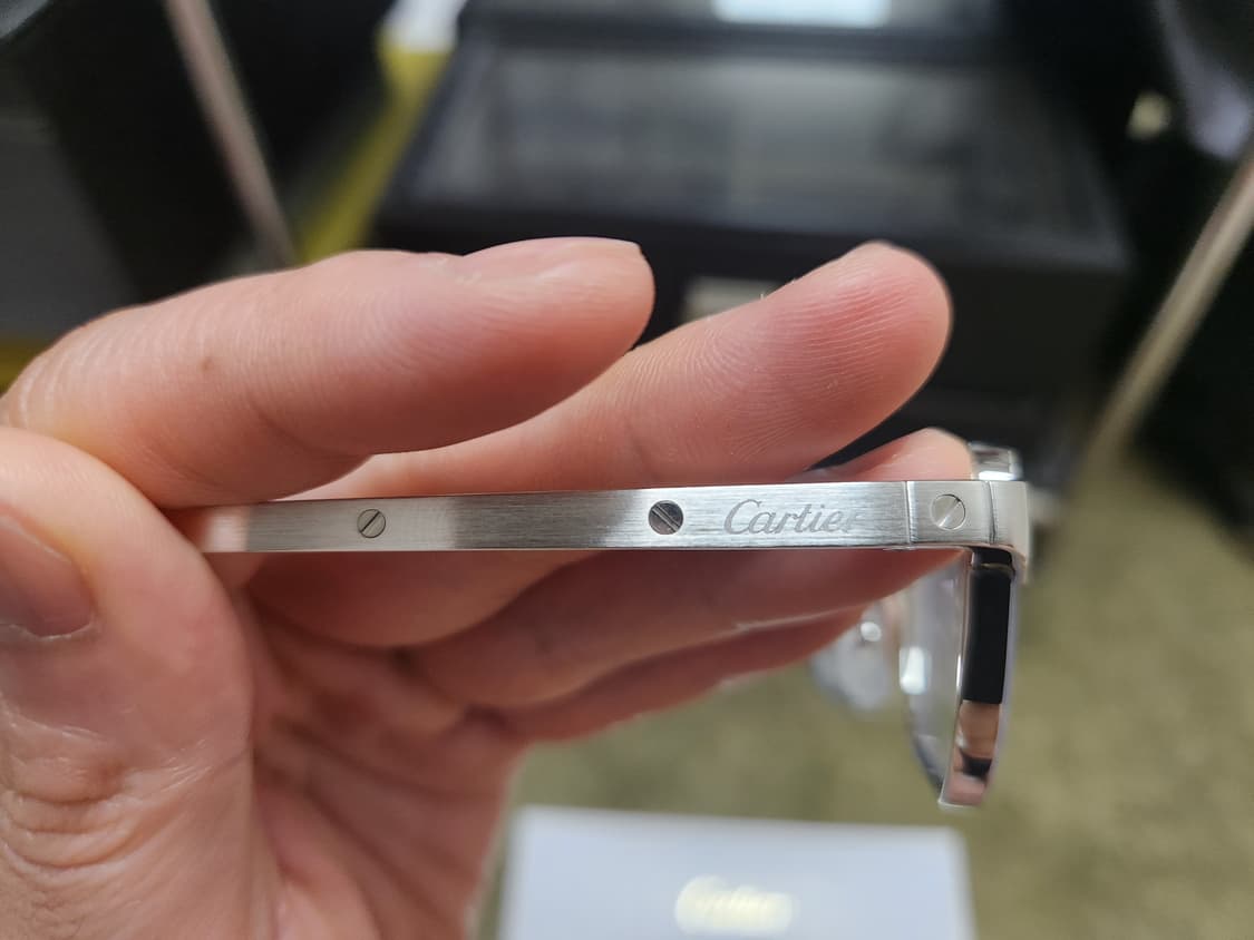 까르띠에 산토스 안경 상품이미지6