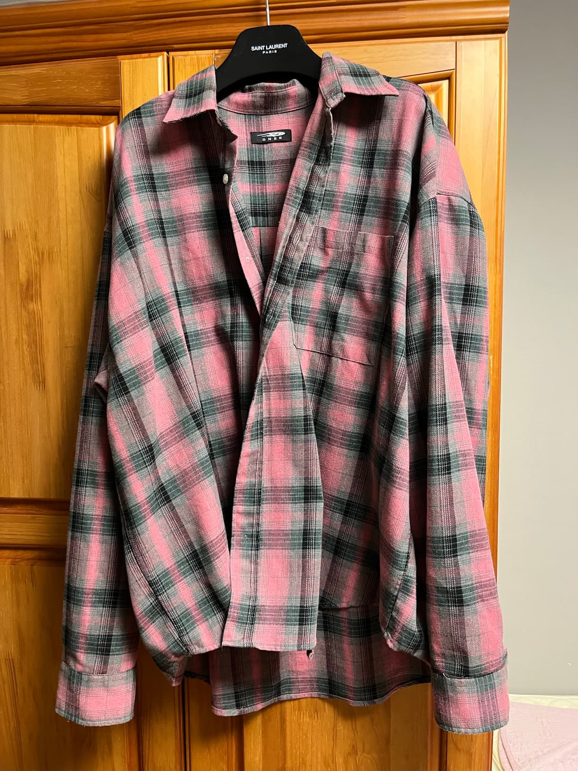 DNSR 오버사이즈 멀티 체크 셔츠 L 상품이미지1