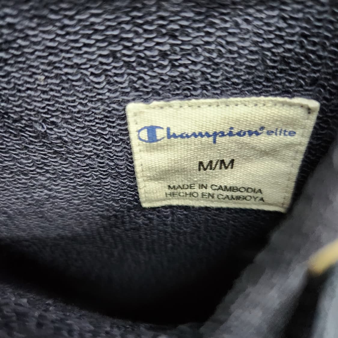 챔피온 빅로고 자수 후드티 M(L) 상품이미지6