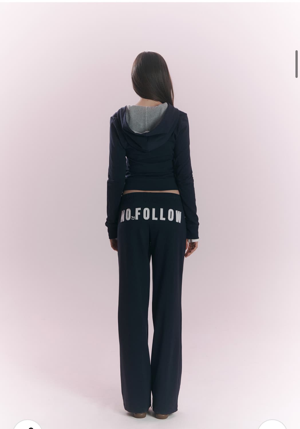 플리즈노팔로우 패치 후드집업, 팬츠 새상품 상품이미지3