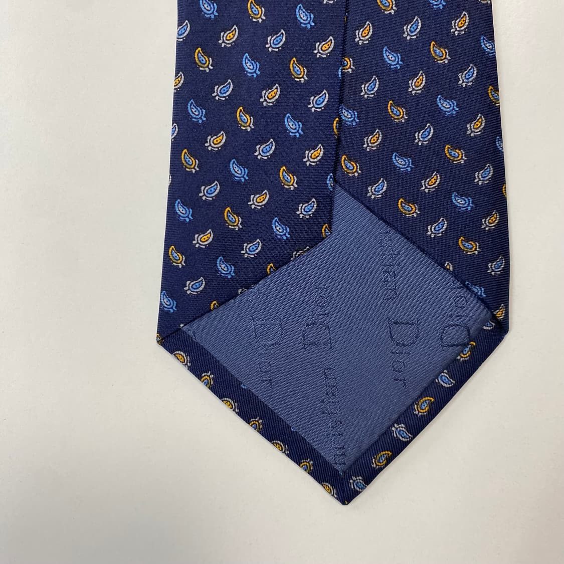 크리스찬 디올(Dior) 명품 정품 페이즐리 넥타이 상품이미지8