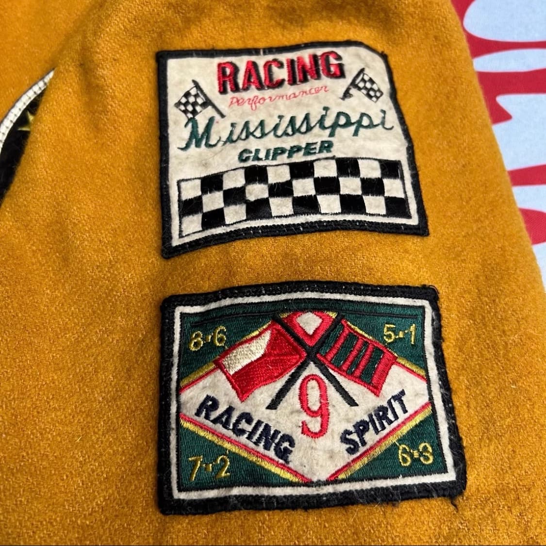 일본 빈티지 울 바시티 자켓 상품이미지4