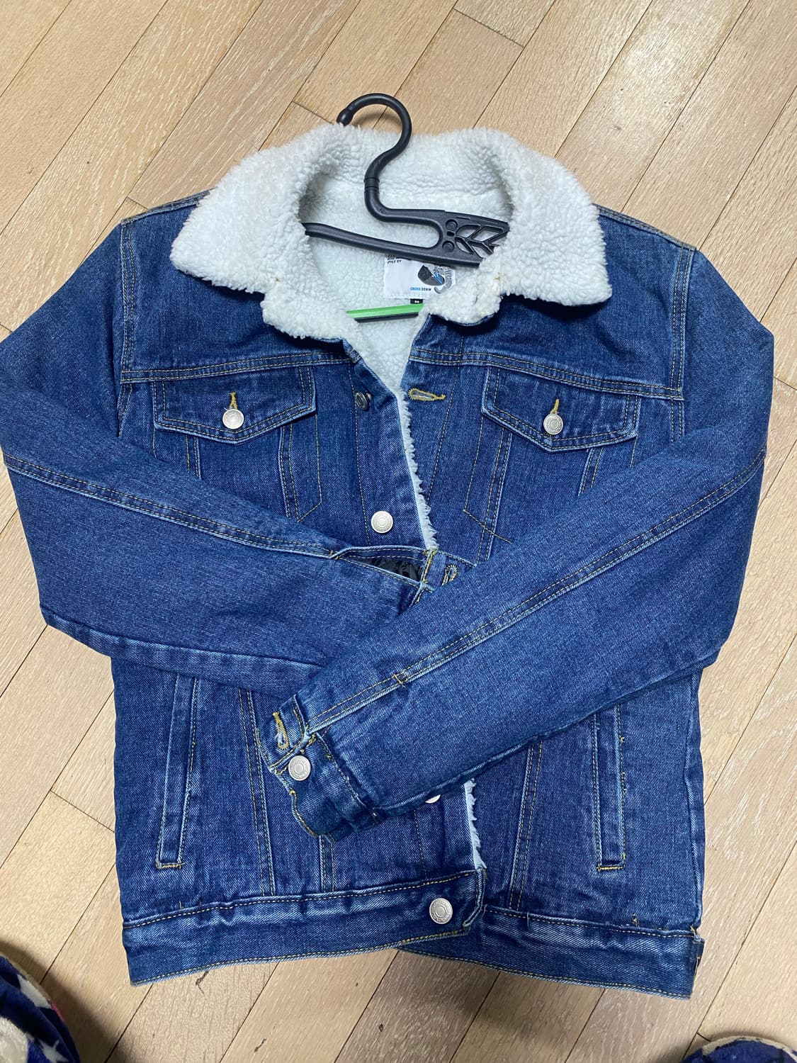 빈티지 청 무스탕 상품이미지3