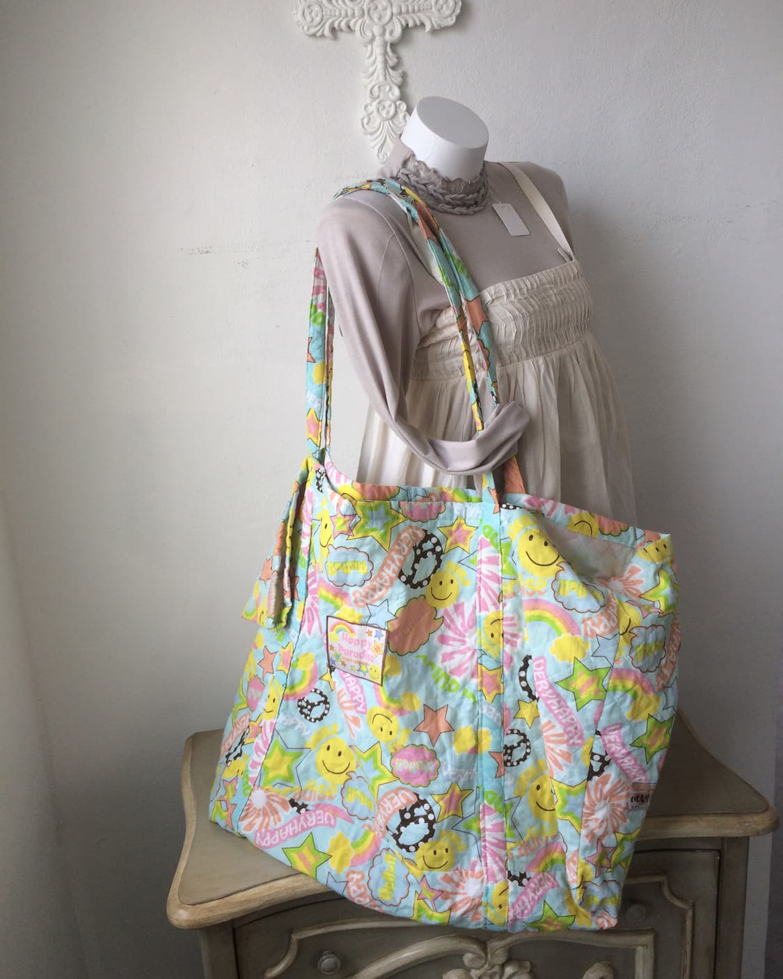 kitch mood big size tote bag 상품이미지10