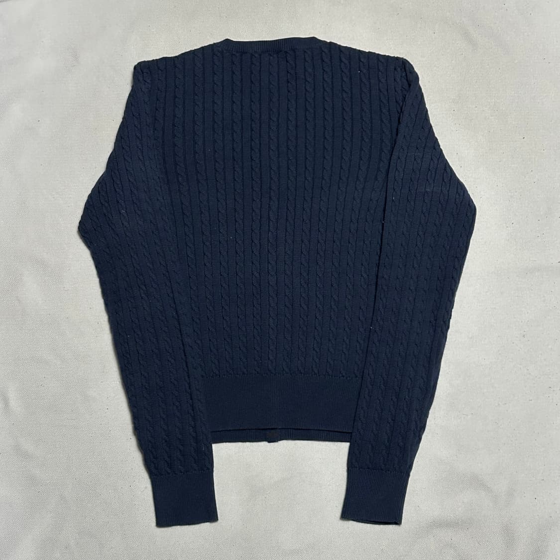 XL 폴로랄프로렌 여성 네이비 케이블 가디건  상품이미지3