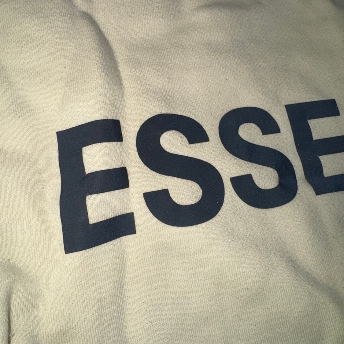 피오갓 에센셜 스웻 롱슬리브 크림 리플렉티브 s 상품이미지5