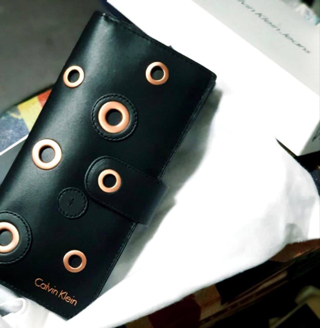 공용 택새 캘빈클라인 투웨이 장지갑  상품이미지2