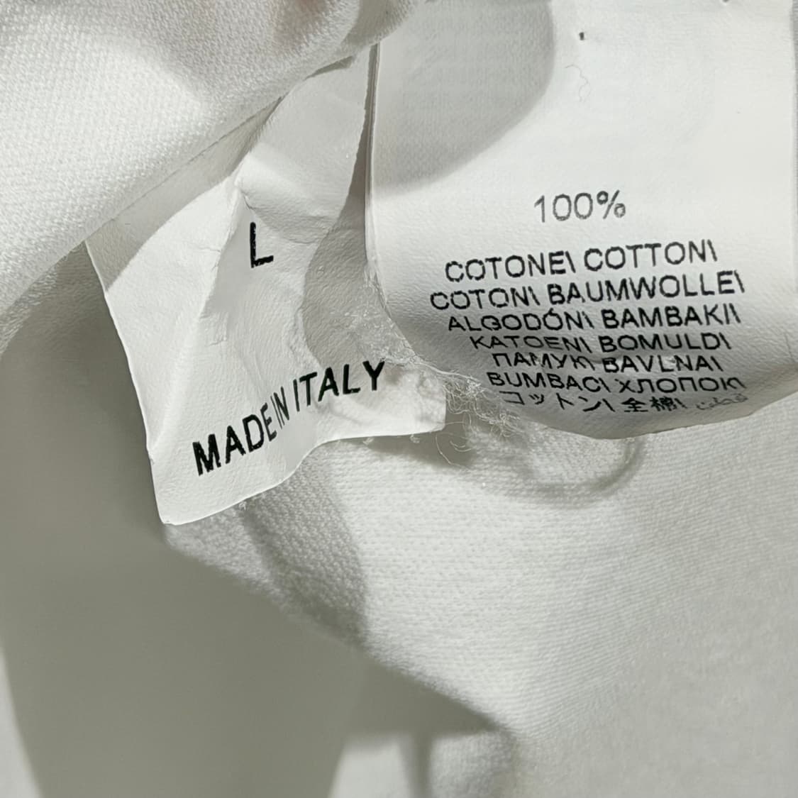 (A+/L) / 브루넬로 쿠치넬리 로고 레이어드 슬림핏 반팔 티셔츠 상품이미지6