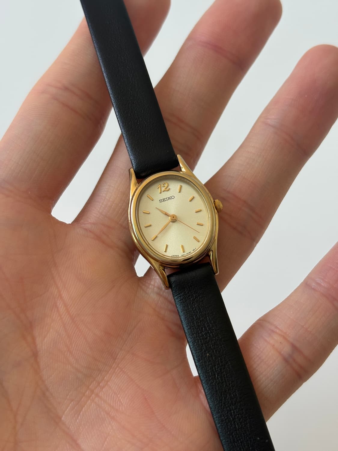 2000s Gold Oval Ladies Quartz 상품이미지3