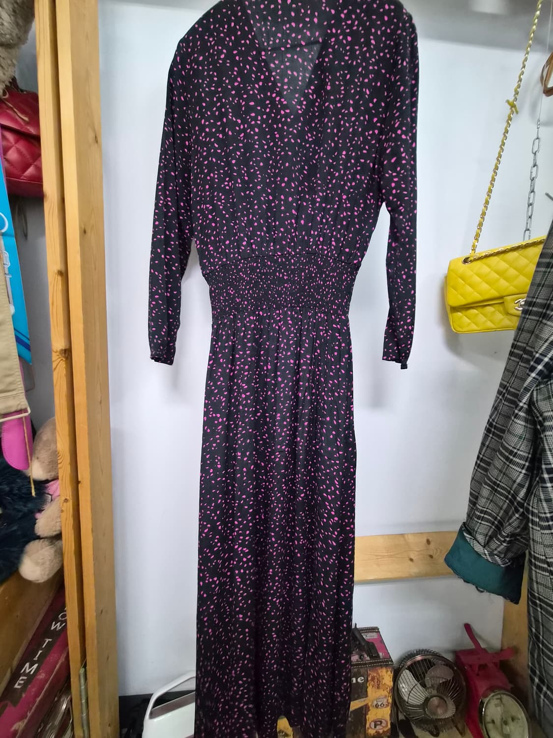 레니본 레이온 실크 롱 원피스 상품이미지8