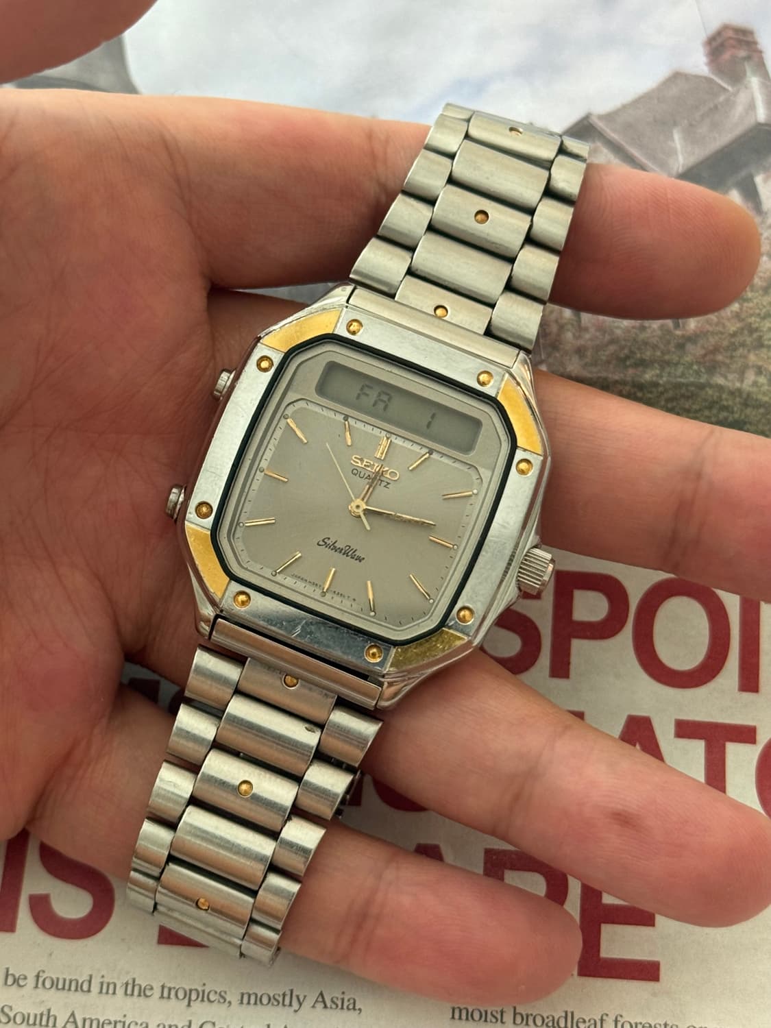 Seiko 세이코 SilverWave 아나디지 007 상품이미지3