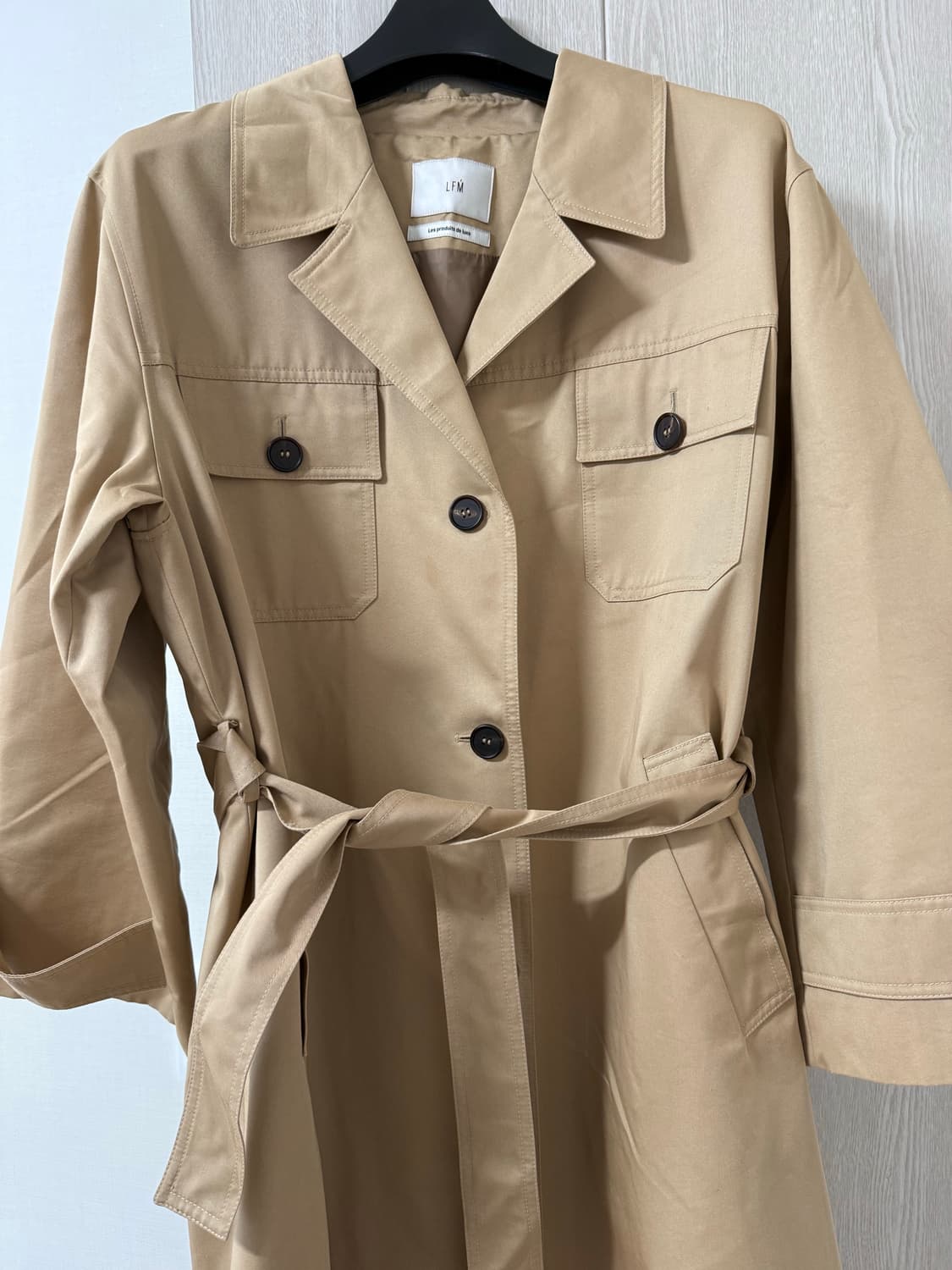 LFM 롱 트렌치 코트 상품이미지3