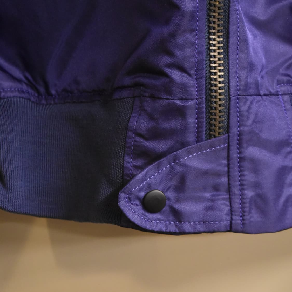 MA-1 항공점퍼 퍼플 XL 105-110 미사용품 상품이미지4