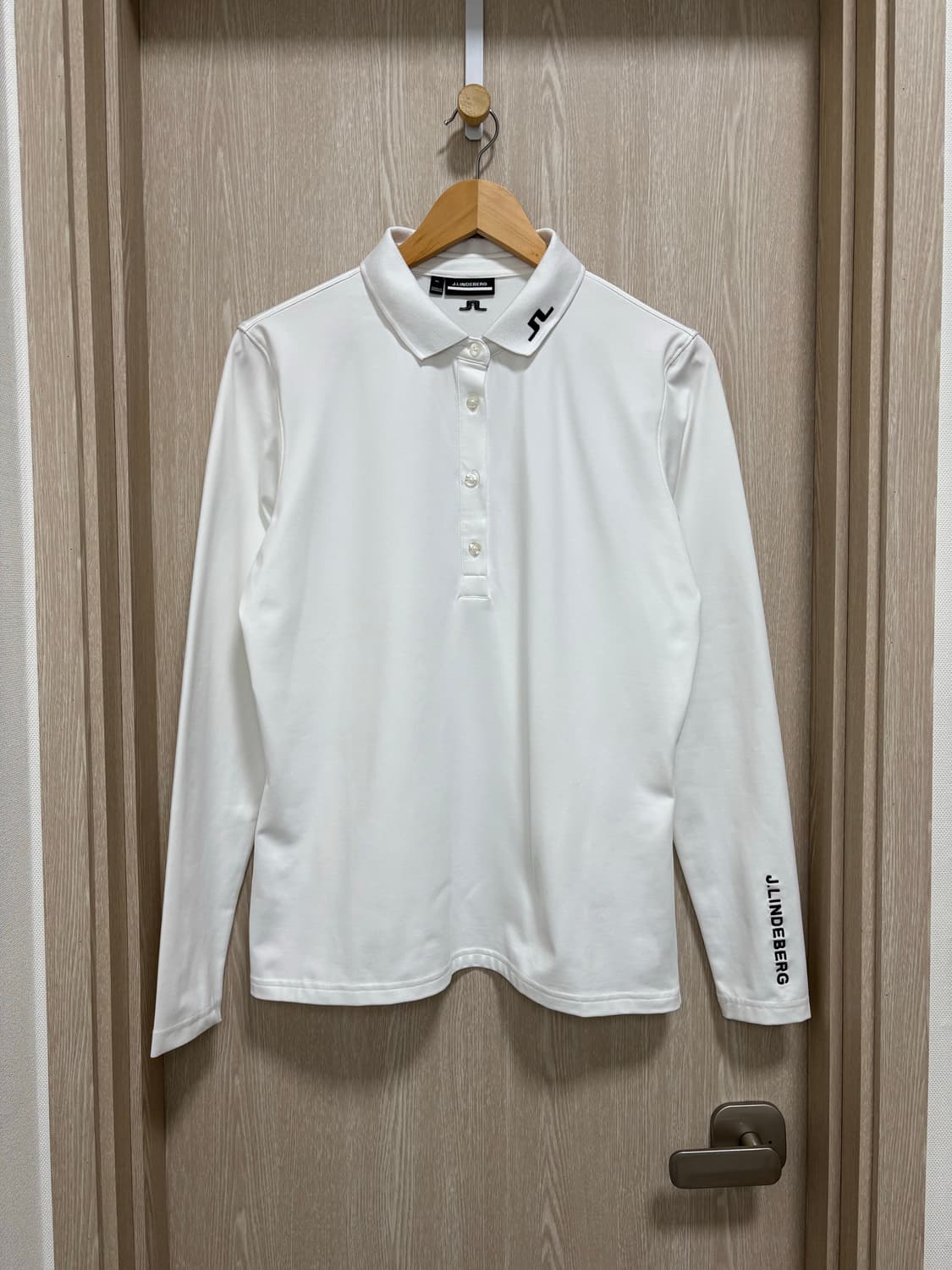 미착용)제이린드버그 여성 골프 투어테크 긴팔카라티XL(66)/화이트 상품이미지2