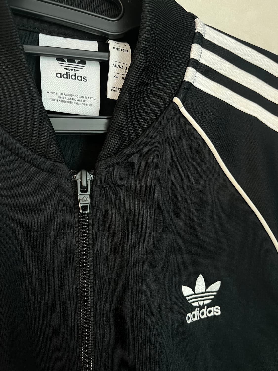 아디다스 파이어버드 슈퍼스타 져지 블랙 [L] 상품이미지4