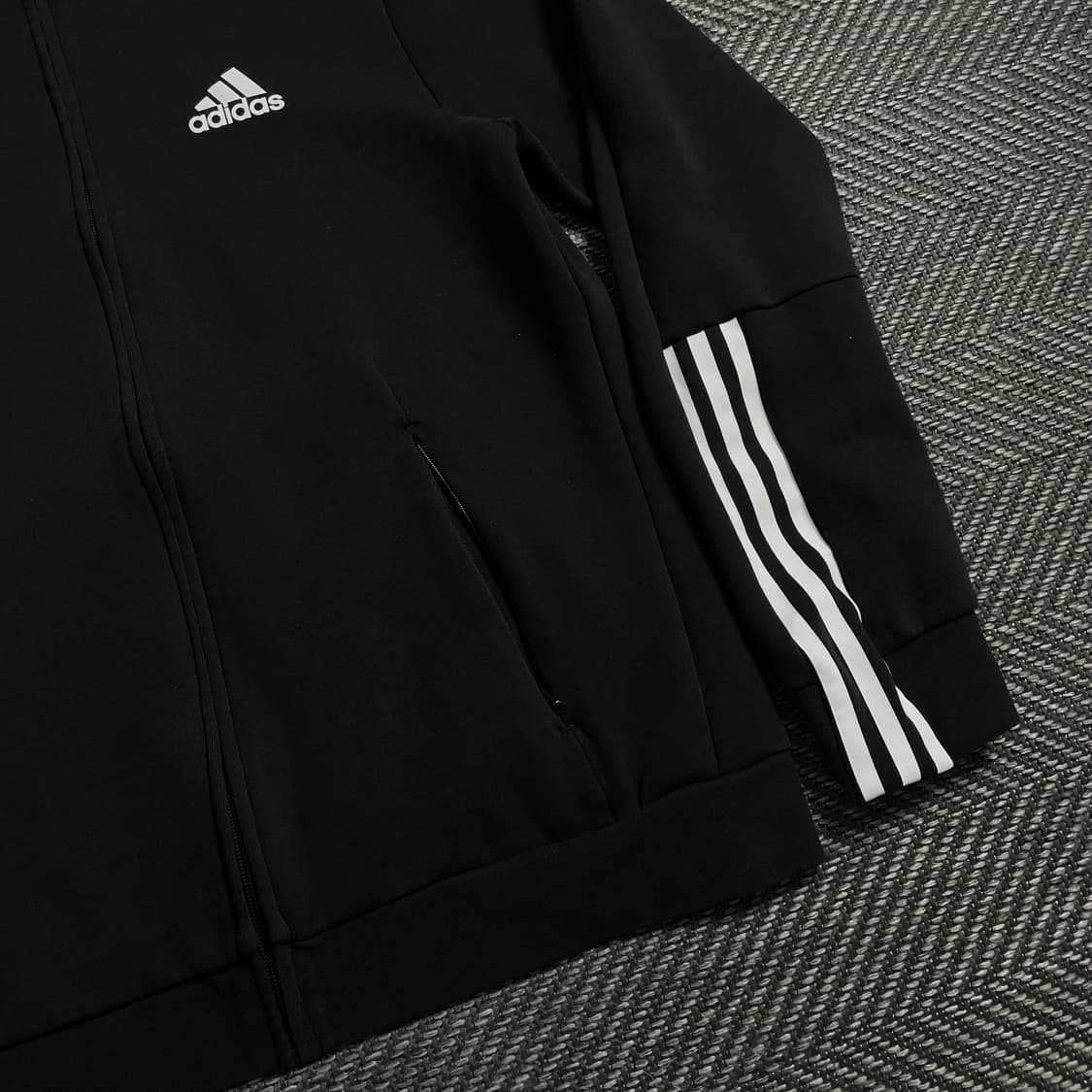 아디다스 디테일 스웻 트랙탑 져지 블랙 y 4735 상품이미지4