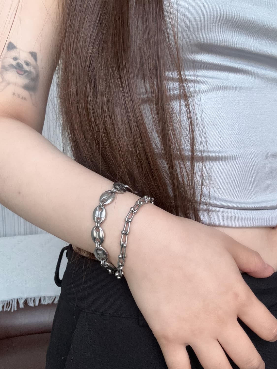 Bold button Bracelet 상품이미지6